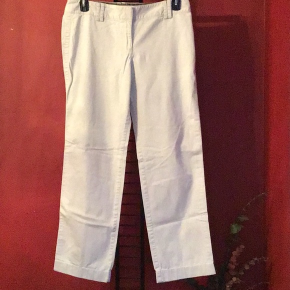ANN TAYLOR LOFT KHAKI PANTS SIZE 10 - Picture 1 of 3